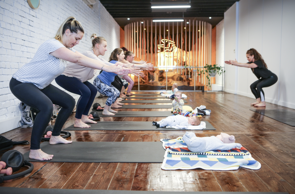 Mums & Bubs Pilates Class